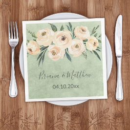 フローラベージュ赤面セージグリーン結婚ズ