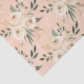 フローラベージュ赤面ピンクピーチ結婚ズティッシュペーパー 薄葉紙 (詳細)