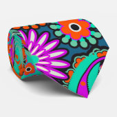 フローラペイズリーのシームレスなパターンII +アイディア ネクタイ (ロール)