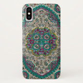 フローラペイズリーエレガントの宝石の外観パターン Case-Mate iPhoneケース (裏面)