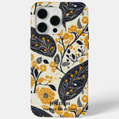 フローラペイズリー調和-芸術的グローバルブレンド Case-Mate iPhoneケース (裏面)