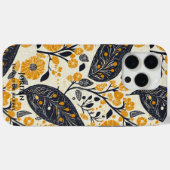 フローラペイズリー調和-芸術的グローバルブレンド Case-Mate iPhoneケース (裏面 (横))