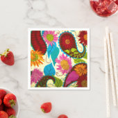 フローラペイズリー スタンダードカクテルナプキン (インサイチュ)