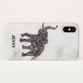 フローラペイズリー Case-Mate iPhoneケース (裏面(横))