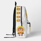 フローラペンギン プリントバックパック (左)