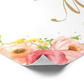 フローラホットエアバルーン赤ちゃんシャワー動物へようこそ ポスター (角)