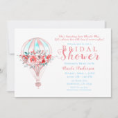 フローラホットエア春旅行ブライダルシャワー 招待状 (正面)