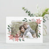フローラホリデー – クリスマスフォトカード シーズンカード (スタンド正面)