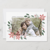 フローラホリデー – クリスマスフォトカード