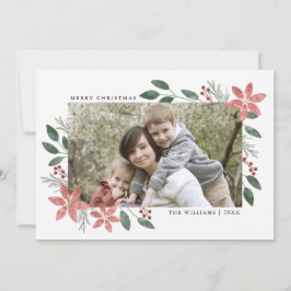 フローラホリデー – クリスマスフォトカード シーズンカード