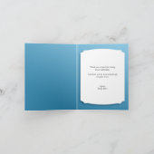 フローラホワイトとパープルデイジーメイソンのJarカード サンキューカード (内部)