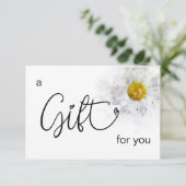 *~*フローラホワイトウォーター色デイジーハートミニマリスト (スタンド正面)