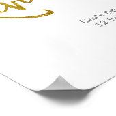 フローラホワイトカボチャ性別が歓迎ポスターを明らかにする ポスター (角)