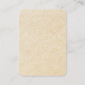 フローラホワイトトゥインクルリトルスターベビーシャワー エンクロージャーカード (裏面)