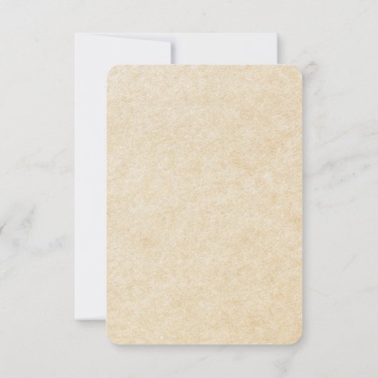 フローラホワイトトゥインクルリトルスターベビーシャワー サンキューカード (裏面)