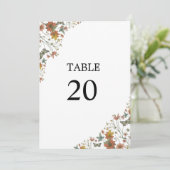 フローラホワイトボー結婚ホのテーブル番号 (スタンド正面)