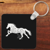 フローラホース動物愛好家 キーホルダー (裏面)