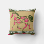 フローラホース装飾用クッション クッション (裏面)