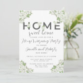 フローラホームエレガントスウィートホームハウスウォーミング 招待状 (スタンド正面)
