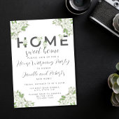 フローラホームエレガントスウィートホームハウスウォーミング 招待状
