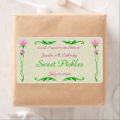 フローラホームキャニングJARラベルテンプレート ラベル (インサイチュ)