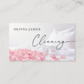 フローラホーム清掃メイドハウスキーパーサービス 名刺 (正面)