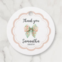 フローラボウサンキューメッセージカード