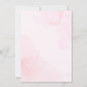 フローラボウ誕生日招待状 招待状 (裏面)