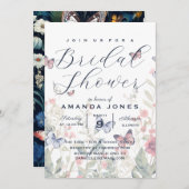 フローラボエレガントーホバタフライブライダル 招待状 (正面/裏面)