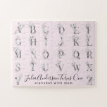 フローラボタニカルアルファベットカスタム文字ピンク ジグソーパズル<br><div class="desc">このパズルを編集する際に、あなた自身のフローラモノグラム文字を選択することができる。お客様もしの手紙(A-Z)を見つけようとするいかなる問題も発生し、デザイナーページを通して私たちに連絡し連絡て、24時間以内に戻る。</div>