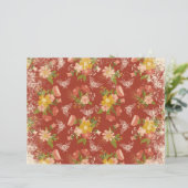 フローラボタニカルスクラップブックジャンクジャーナル紙 (スタンド正面)