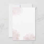 フローラボタニカルパステル60thバースデーパーティー 招待状 (裏面)