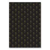 フローラボタニカルボミニマルホ結婚ズ テーブルナンバー (裏面)