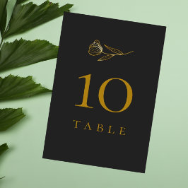 フローラボタニカルボミニマルホ結婚ズ テーブルナンバー