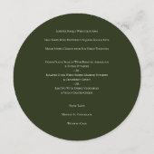 フローラボタニカルリースグリーンゲストレビュー結婚ズ メニュー (裏面)