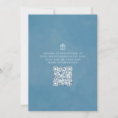 フローラボタニッエレガントク淡い色のヴィンテージバラ 招待状 (裏面)