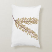 フローラボタニックイラストレー自然装飾用クッション アクセントクッション (裏面(縦))