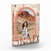 フローラボヘミアンアーチフレーム卒業 フォトブロック (左)