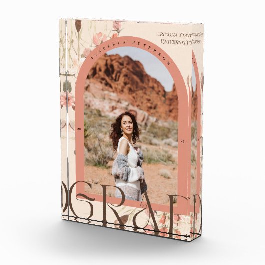 フローラボヘミアンアーチフレーム卒業 フォトブロック (右)