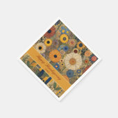 フローラボホエレガント感謝祭 スタンダードカクテルナプキン (角)