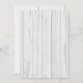 フローラボホエレファントベビーシャワー招待状ボーイ 招待状 (裏面)