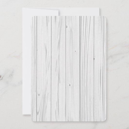 フローラボホエレファントベビージャーシャワー招待状ボーイ 招待状 (裏面)