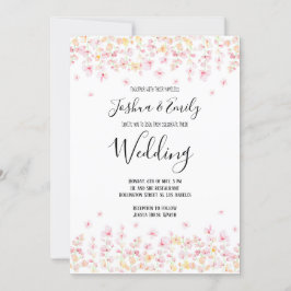 フローラボホサマーボヘミアン結婚式招待状 招待状