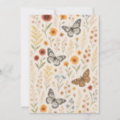 フローラボホテラコッタ結婚ズ 招待状 (裏面)