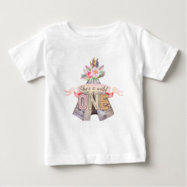 フローラボホトバルテペワイルドワン1歳 ベビーTシャツ