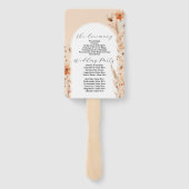 フローラボホピーチボヘミアンプログラム ハンドファン (裏面)