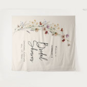 フローラボホブライダルシャワー タペストリー (正面(横))