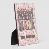 フローラボホママ フォトプラーク (側面)