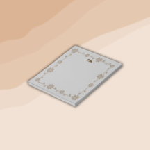 フローラボホモノグラムブラウン |