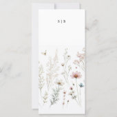 フローラボホ夏シンプルの結婚式 (裏面)